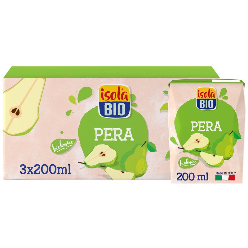 Nettare-di-pera-3x200Ml-Isola-bio