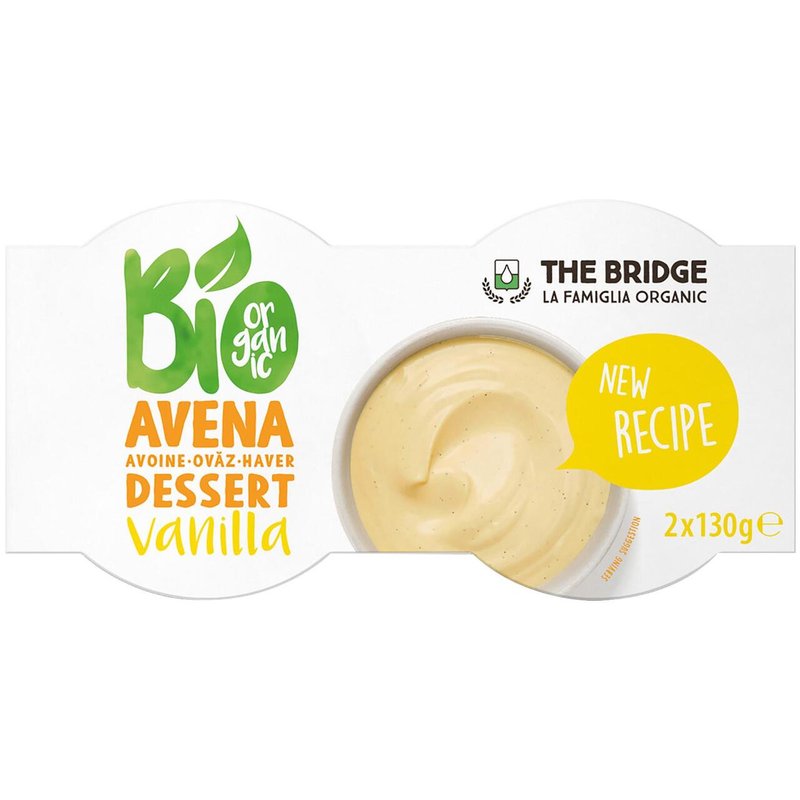 Bio-avena-dessert-vaniglia-2x130Gr.-The-bridge