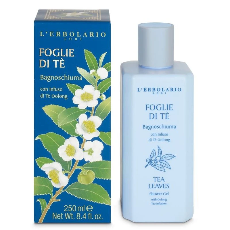 Bagnoschiuma-Foglie-di-Tè-250Ml-L'Erbolario