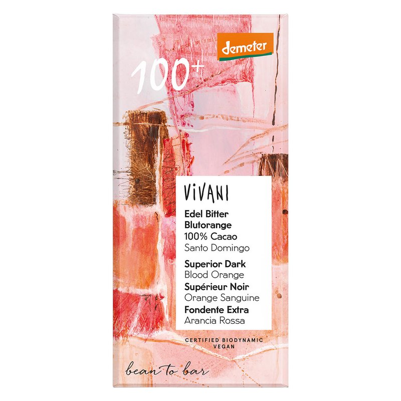 Tavoletta-cacao-100%-con-arancia-rossa-90Gr.-Vivani