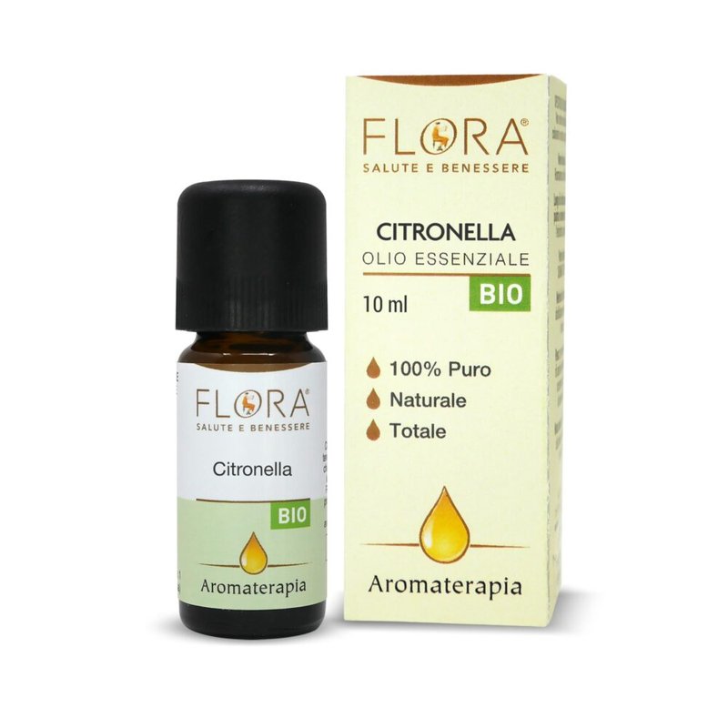 Olio-Essenziale-Citronella-Bio-10Ml-Flora