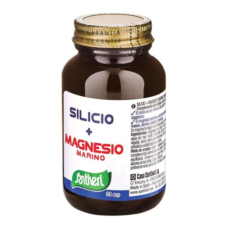 Silicio-+-Magnesio-Marino-Compresse-28Gr-Santiveri