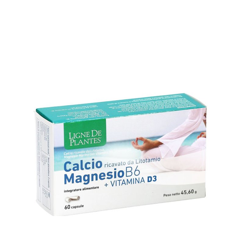 Capsule-Calcio-Magnesio-B6-Vitamina-D3-45,60gr-Ligne-De-Plantes
